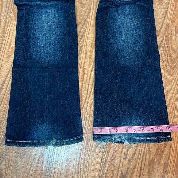 Y2K Maurices Premium Low Rise Bootcut Jeans, bedazzled, size 7/8 - Picture 11 of 11